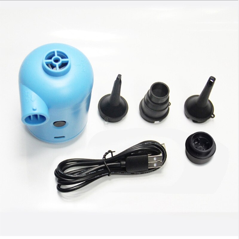 Portable USB Electric Air Pump Air Mattress Boat Sofa Auto Air Inflatable Pump for Car Camping Inflator