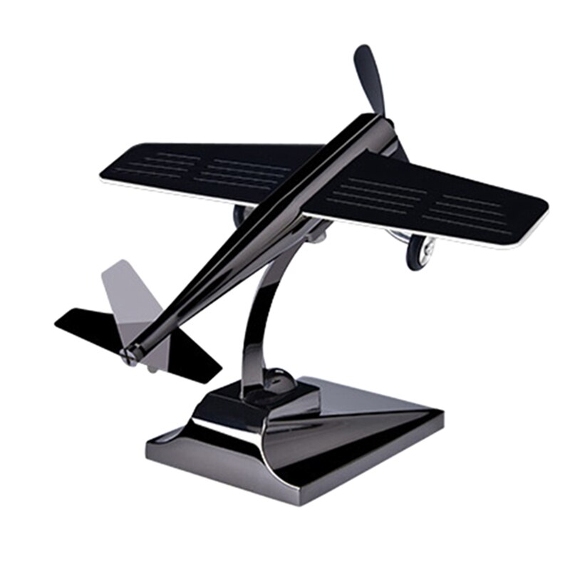 Solar Car Decoration Energy Aircraft Model Solar Powered Aircraft Kit
