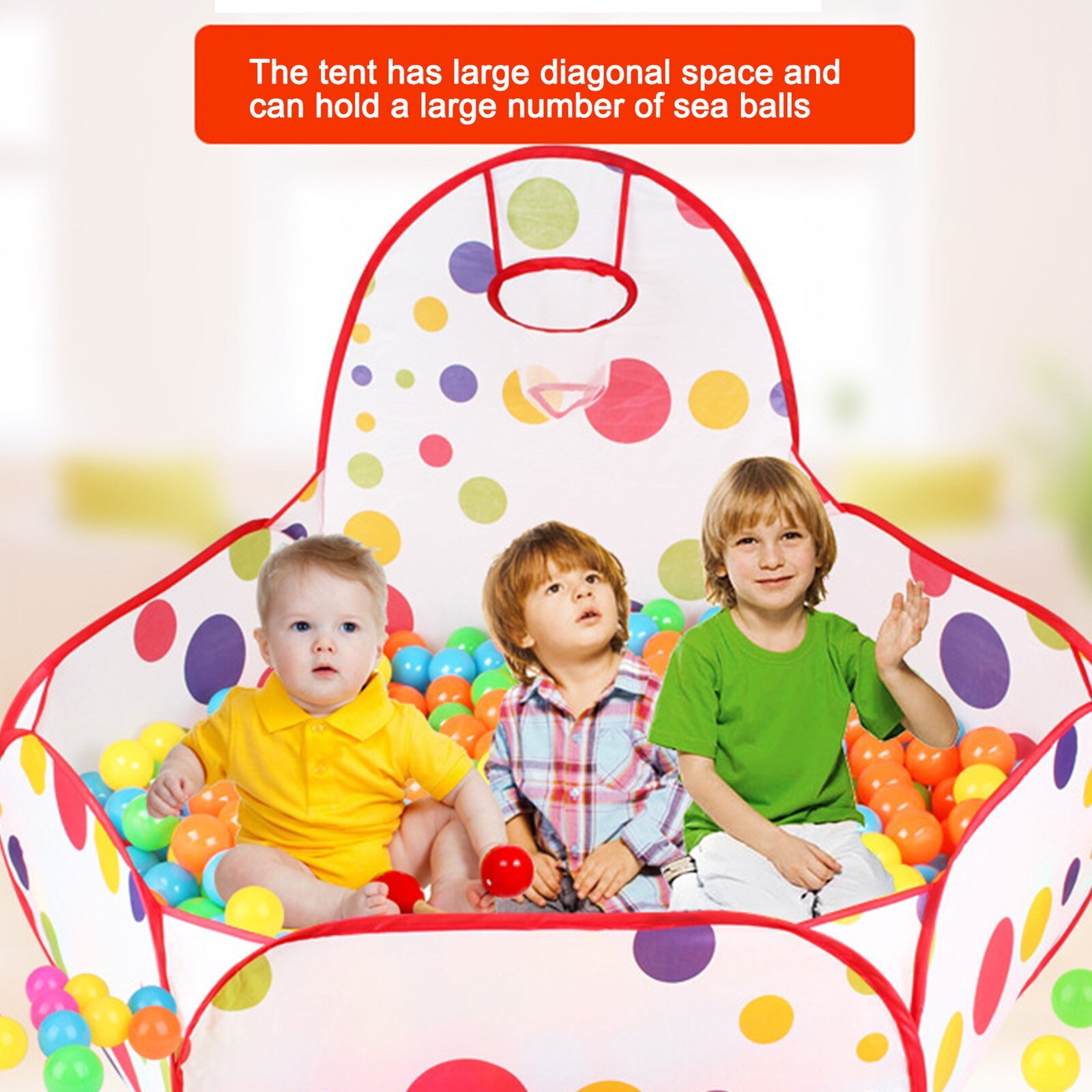 Ozean Ball Zelt Neue Spielzeug Serie Cartoon Spiel Ball Gruben Tragbare Pool Faltbare Kinder Outdoor Sports Pädagogisches Spielzeug Mit Baske
