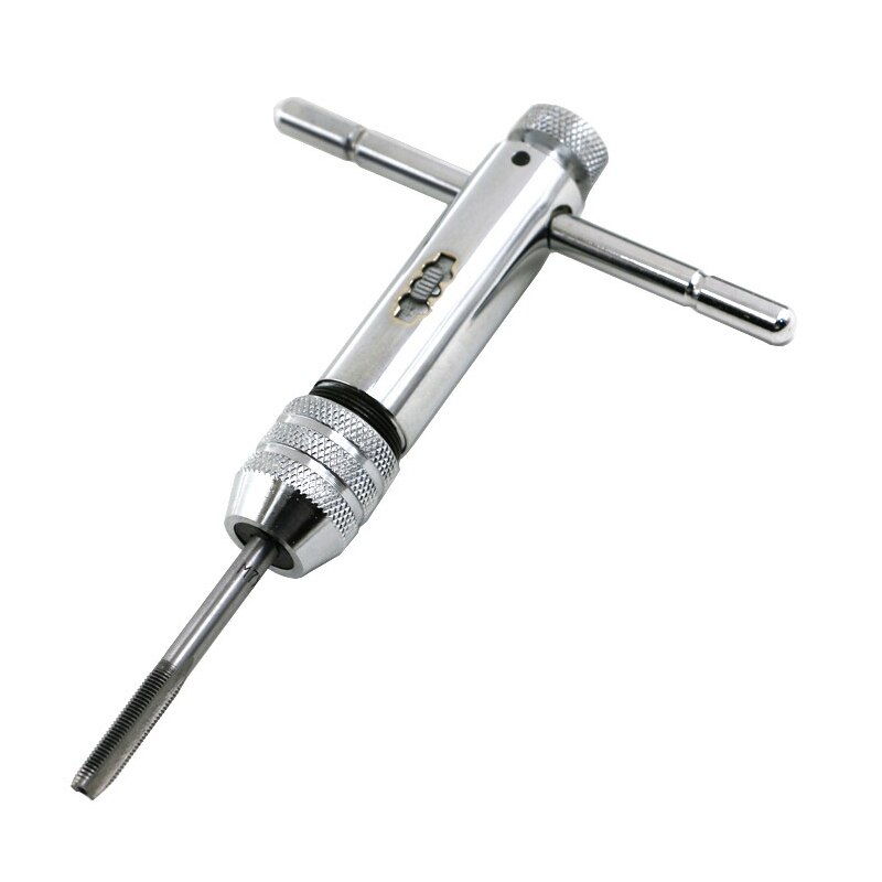 M5-M12 Adjustable Ratchet Hand Tap Wrench Forward Reverse Manual Accessories