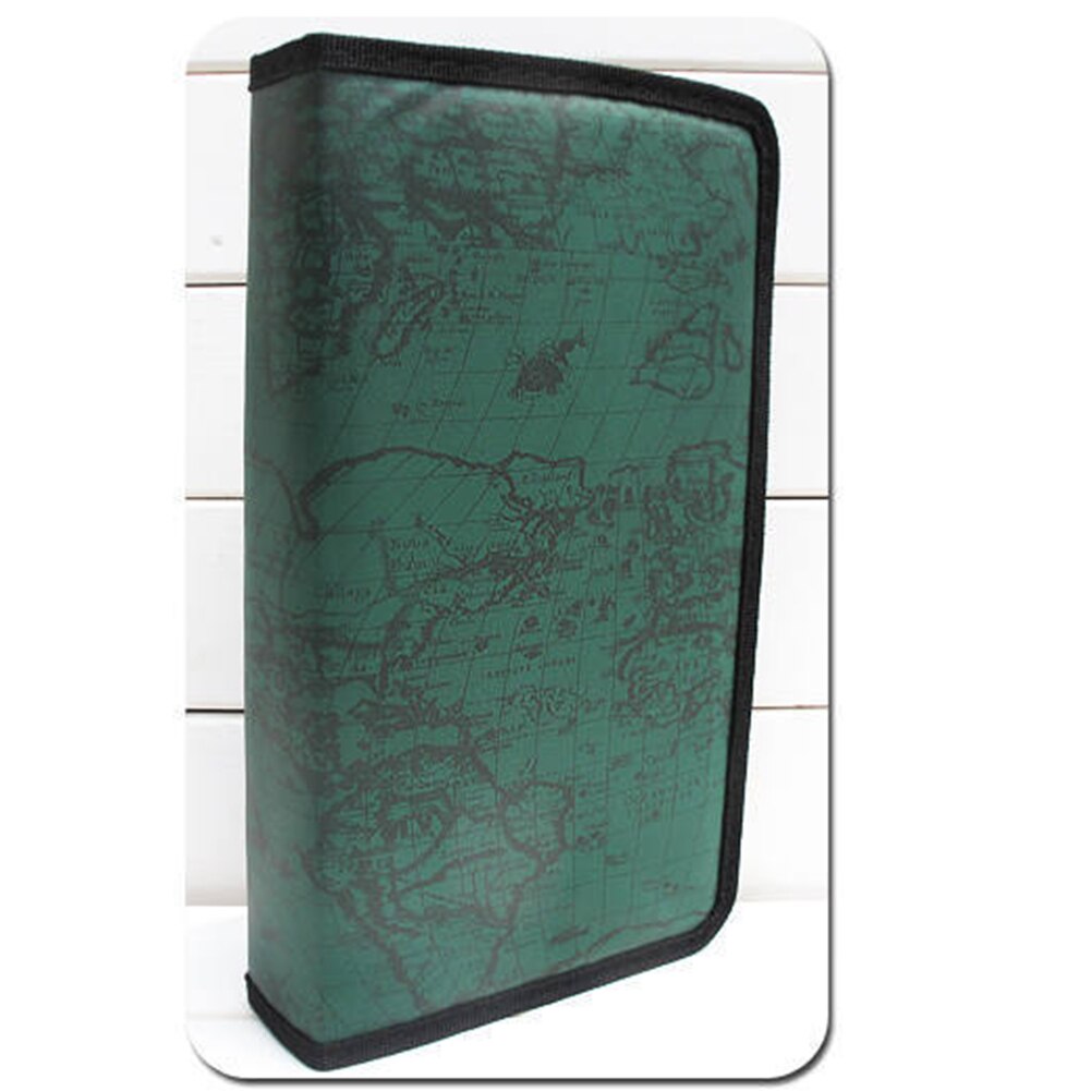 40/80 Disc Houder Beschermende Cover Organizer Thuis Kaart Streep Pakket Opbergtas CD DVD Box Case Carry Fotoalbum Auto