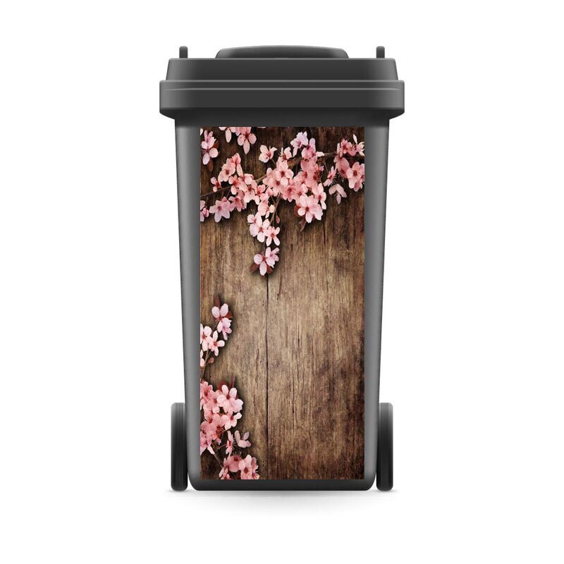 DIY Modern Adhesive Removable Waterproof Sticker Decals Rubbish Bin Sticker Kitchen Accessories 120liter 240liter: 6 / 31x70cm(For120liter)