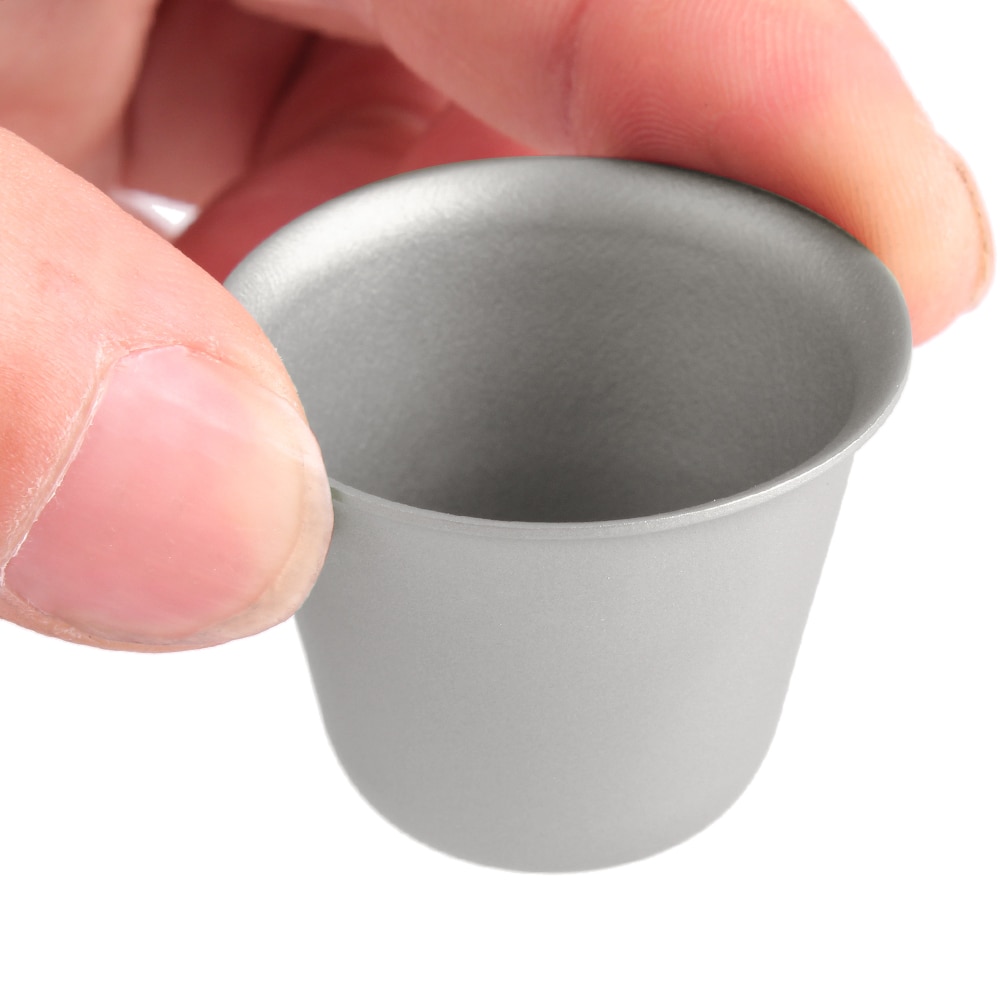 all'aperto Tazza di Titanio di Campeggio di vino Tazza di Tè picnic Tavola Bere Tazze Del Partito Articoli E Attrezzature per Acqua, Caffè, Tè anti-rotto Tazza Sano 3pz 2pz 1pz