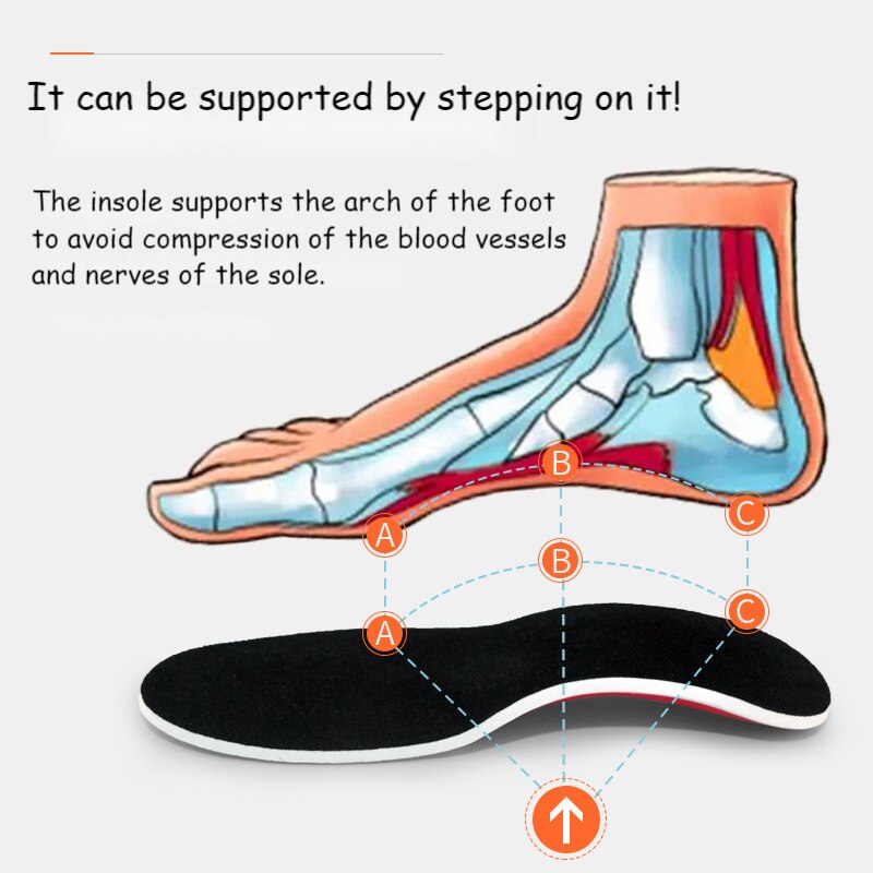 Xiaomi Youpin Premium Orthopedische High Arch Ondersteuning Inlegzolen Gel Pad 3D Arch Ondersteuning Platte Voeten Voor Vrouwen/Mannen Orthopedische voet Pijn