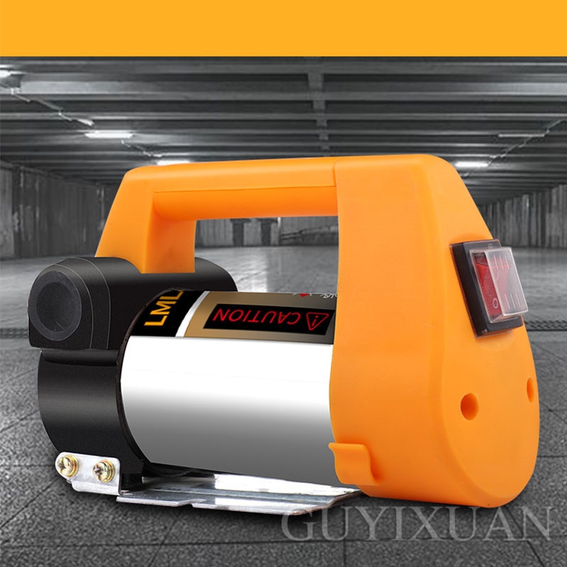 Small portable electric self-priming pump diesel fueling machine suction pump gas station oil suction device
