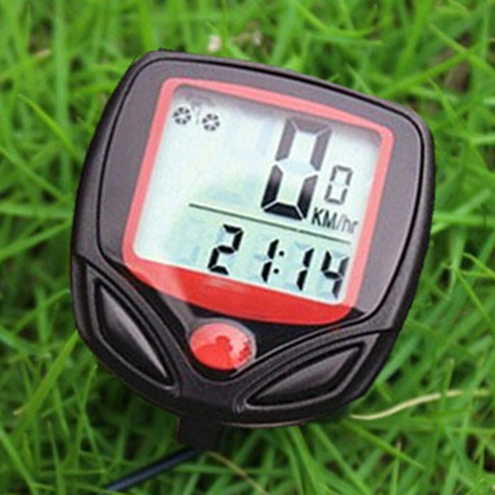 SB-318Wired Bicycle Bike Cycle Digital LCD Display Computer Speedometer Odometer Stopwatch Display Code Table