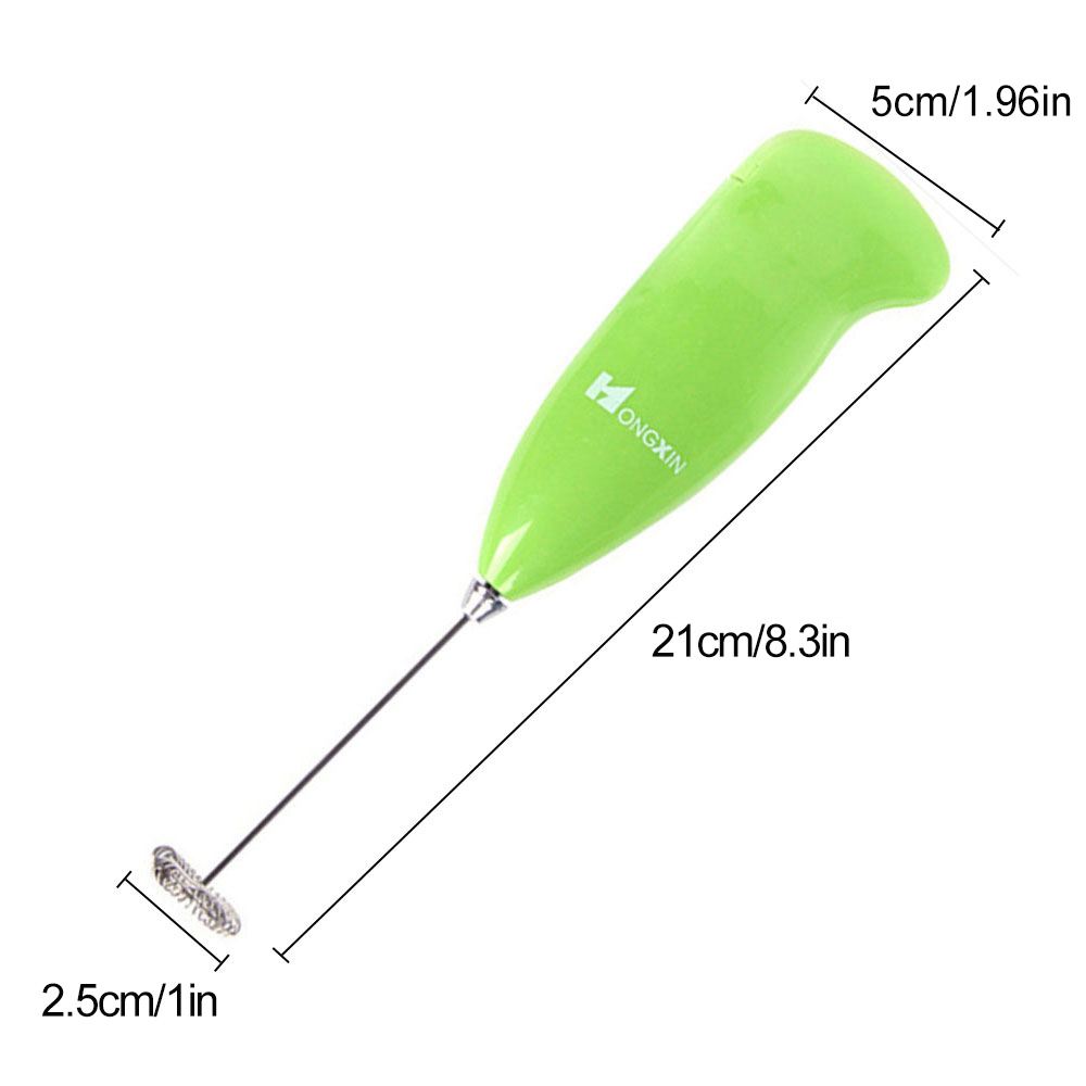 Elektrische Melkopschuimer Schuim Maker Handheld Keuken Mixer Voor Ei Latte Cappuccino Chocolade Koffie Tool Keuken Accessoires: H29969GR