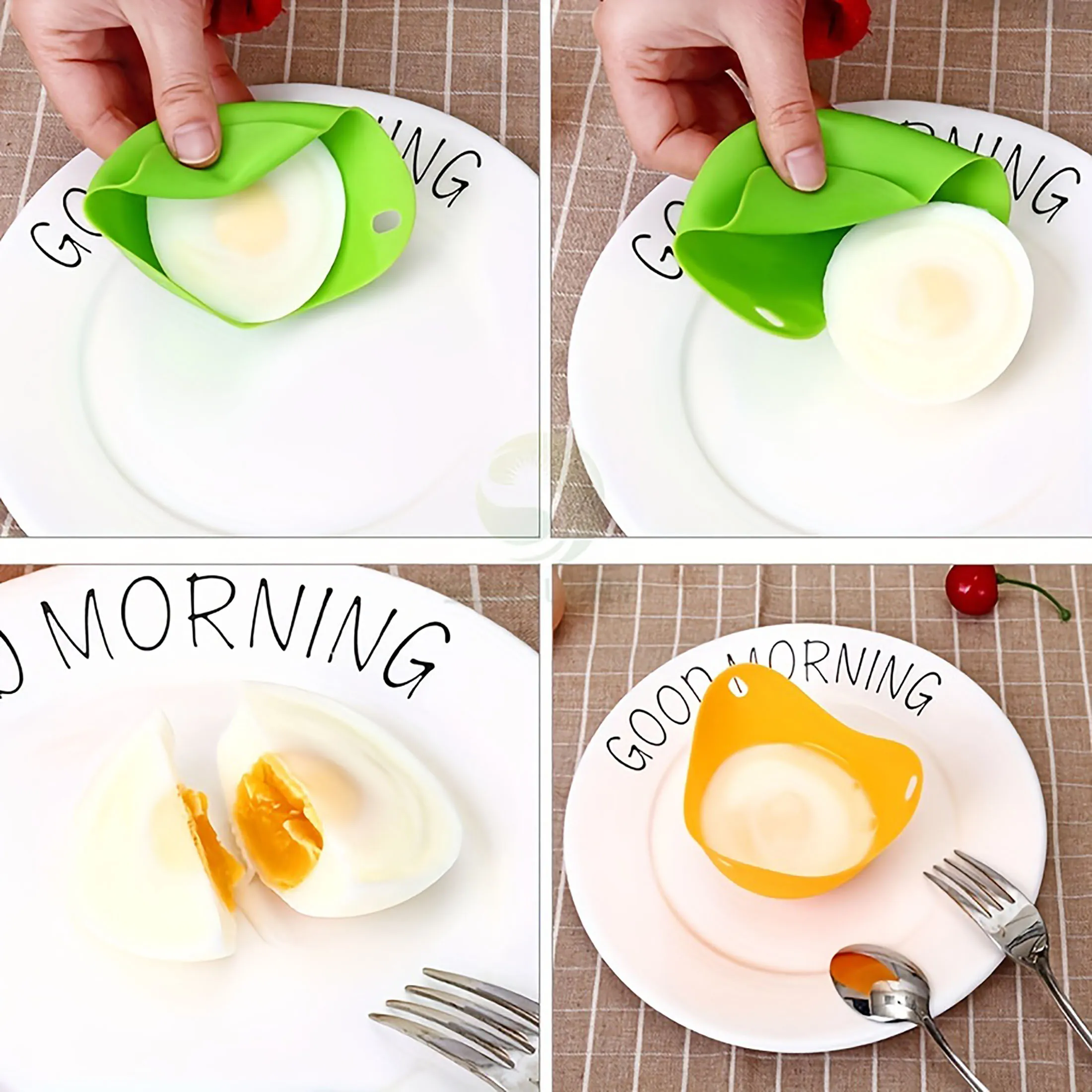 Silikon Ei Wilderer Tassen Ei Kessel bilden Tasse für Mikrowelle Luft Friteuse Herde Eier Kochen Pfannkuchen Hersteller Backen Tasse