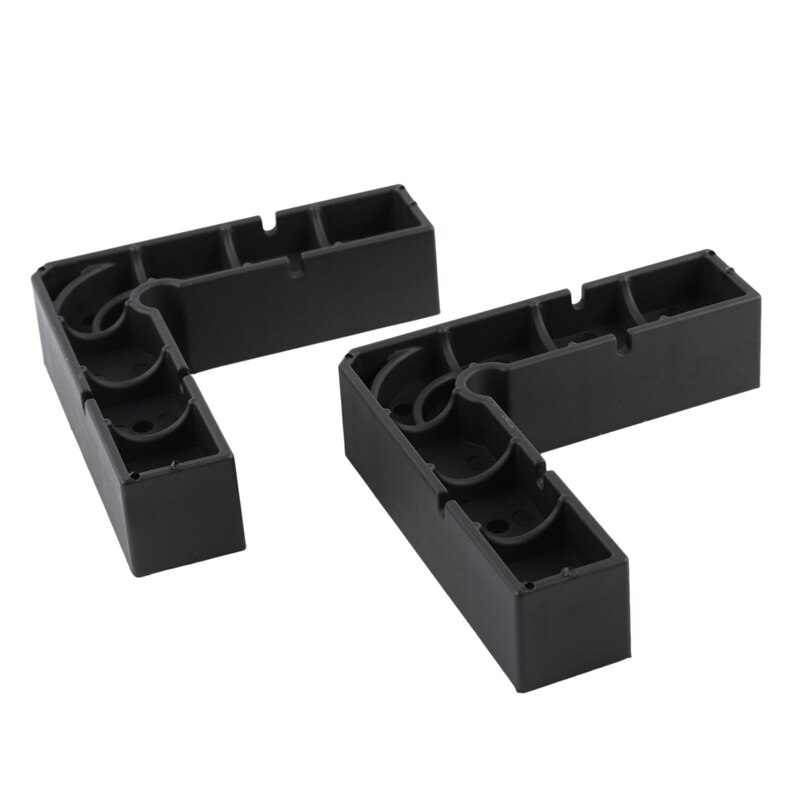 2Pcs Plastic Precision 90 Right Angle Positioning Block Jig Clamp For Wood Working