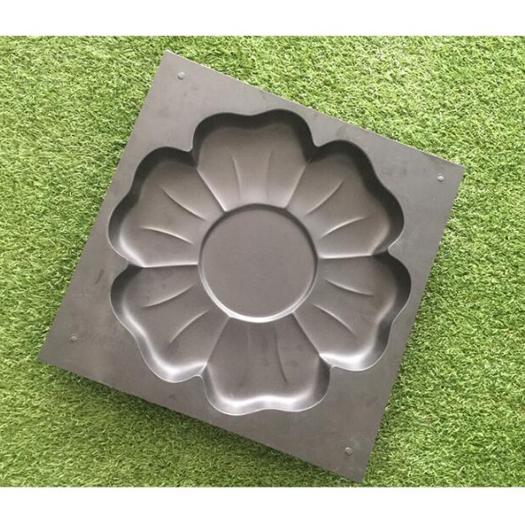 Concrete Molds, DIY Path Maker, Cement Molds for Walkways, Garden, Backyard, Heavy-Duty Concrete Pavement Mold, Easy to Use