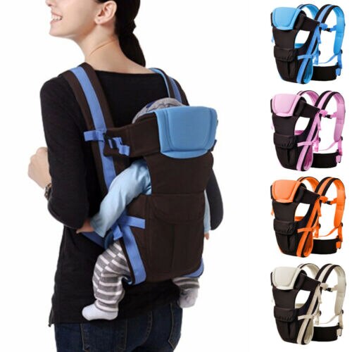 4 Kleuren Baby Carrier Sling Rugzak Front Terug Borst Ergonomische 4 Positie