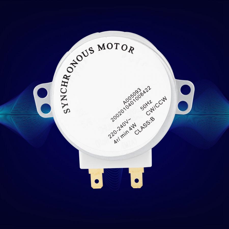 TYJ50-8A7 Micro Synchronous Motor AC 220-240V 4RPM CCW/CW for Electric Fan Reversible Synchronous Motor