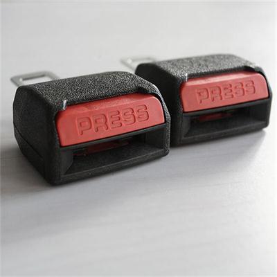 2 Pcs Universal Seat Belt Clip Black Car Safety Adjustable Belt Clip Car Accessories Safety Belt Buckles Vehicle-mounted Bot