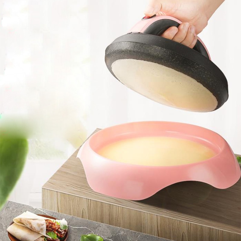 220V elektryczne urządzenie robić wyrobu naleśników crepes maszyna robić walcowania sprężynowego maszyna robić naleśników blacha robić pieczenia ciasto ciasto ekspres Nonstick Griddle kuchnia narzędzia kuchenne