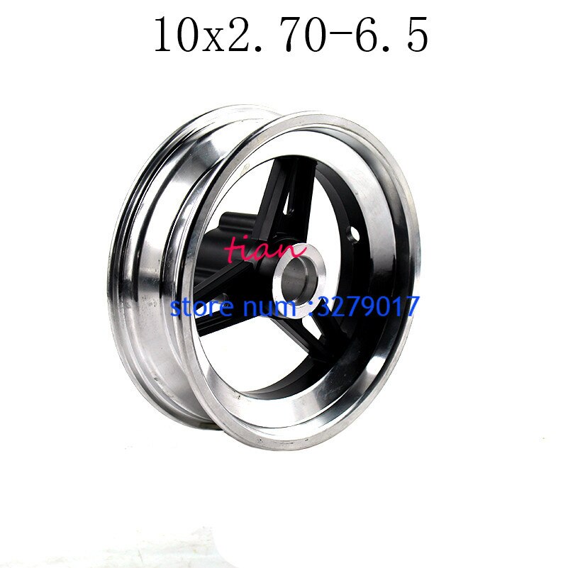Good 10 x 2.70-6.5 Wheel Hub for Balancing 2-wheel Scooter Electric Scooter 10 Inch Unicycle Hoverboard10x2.70-6.5