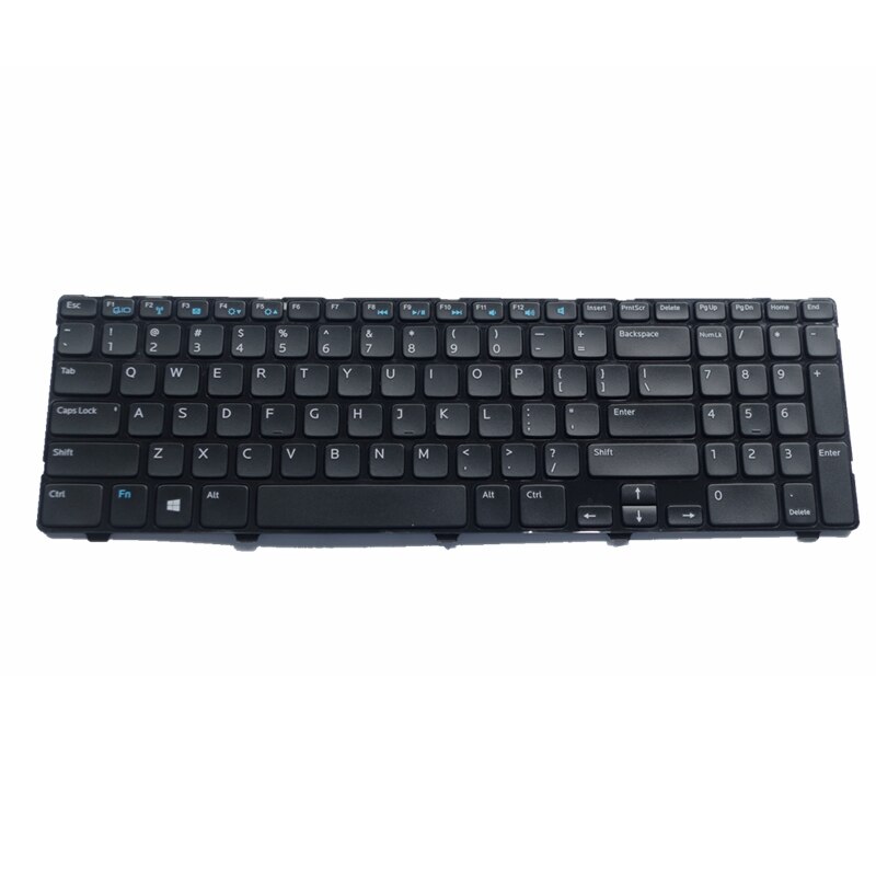 US keyboard for DELL FOR Inspiron 15 3521 15R 5521 black English laptop keyboard with frame