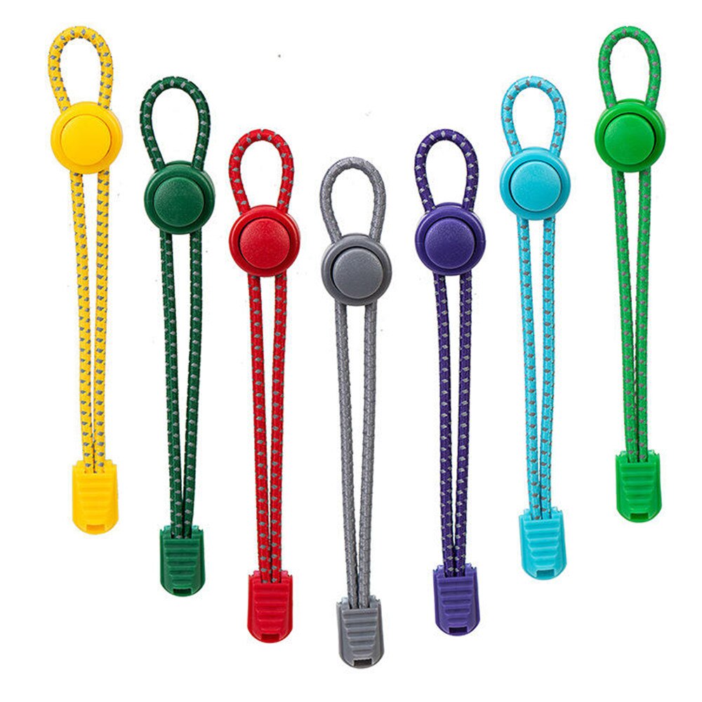 Cordones reflectantes a la para zapatillas deportivas, Cordones elásticos de 3mm,