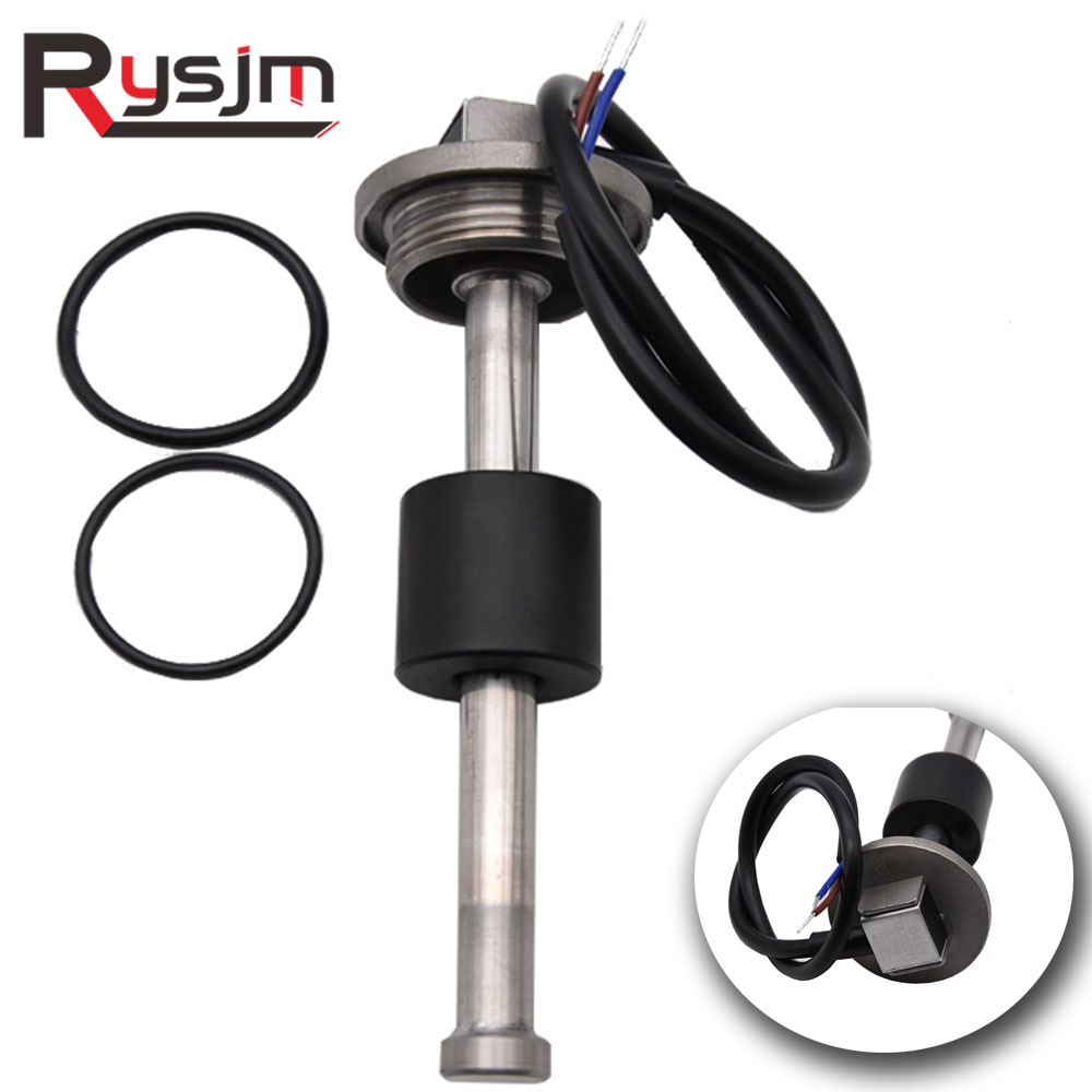 150mm ~ 600mm Oil Liquid Tank Fuel Water Level Sensor Gauge 12V with 0~190 ohm 240~33 ohm fuel Sending Unit Float switch