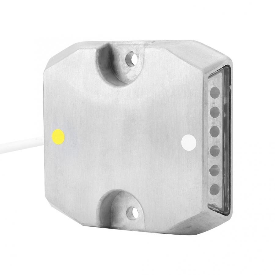 Trafikklys mini trafikklys 12 ledet solcelledrevet stud lys til farger vei sti motorvei tunnel lys  ip68 vanntett