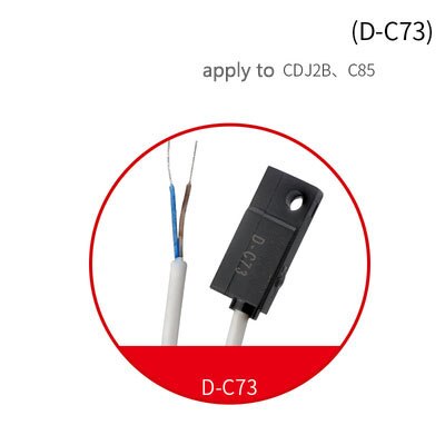 BLCH 10PCS Air Pneumatic Cylinder Magnetic Reed Switch Sensor D-A73 D-Z73 D-A93 D-C73 D-A54 D-B54 CS1-G J S U F Proximity Sensor: D-C73