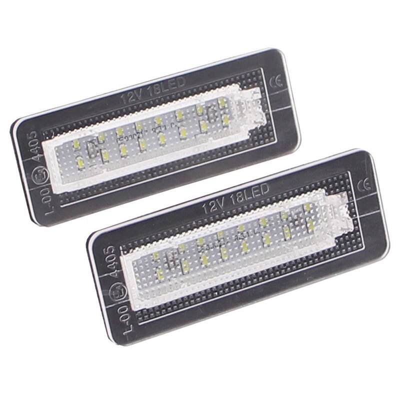 18SMD Kentekenplaat Verlichting Voor Smart Fortwo Coupe Led 450 451 Praktische