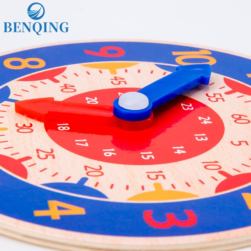 Benqing Kleuterschool Vroege Onderwijs Kraam Klein Speelgoed Kinderen Puzzel Digitale Klok Speelgoed Baby Houten Speelgoed WF086