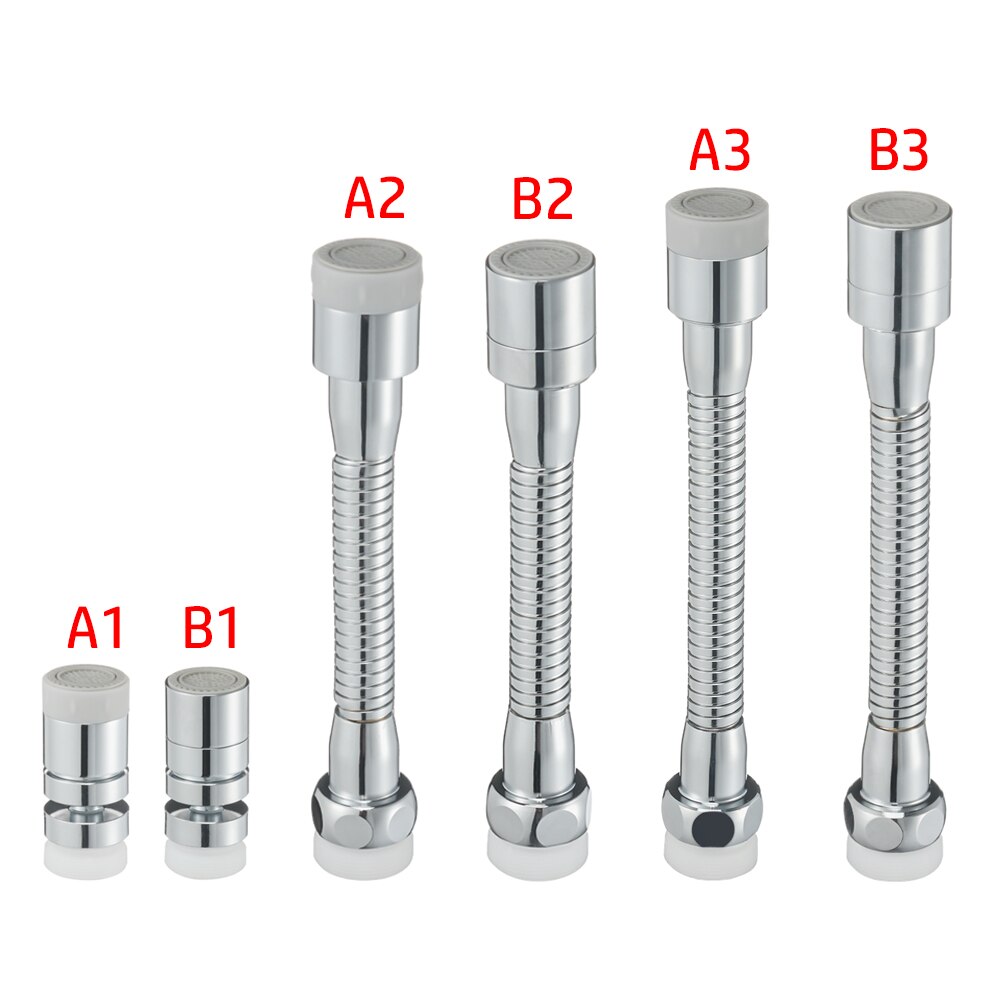 360 ° Rotatie Keuken Uitbreiding Kraan Filter Koperen Mondstuk Tap Connector Adapter Water Saving Swivel Badkamer Accessoires