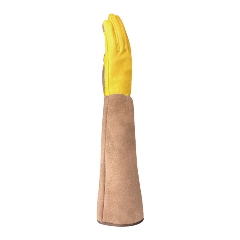 Guantes de jardinería largos, guantes de jardín a prueba de espinas de poda rosa con guanteletes largos de protección para el antebrazo, Unisex, TB