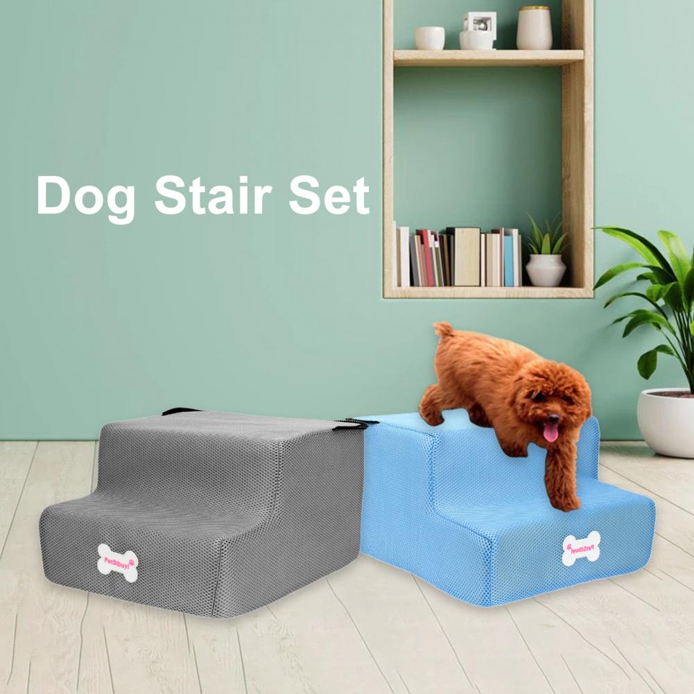 Universal Pet Stairs Cover 12 Colors Dog Climbing Ladder Cover Bright Color Easy to Clean Washable Climbing Ladder Cover