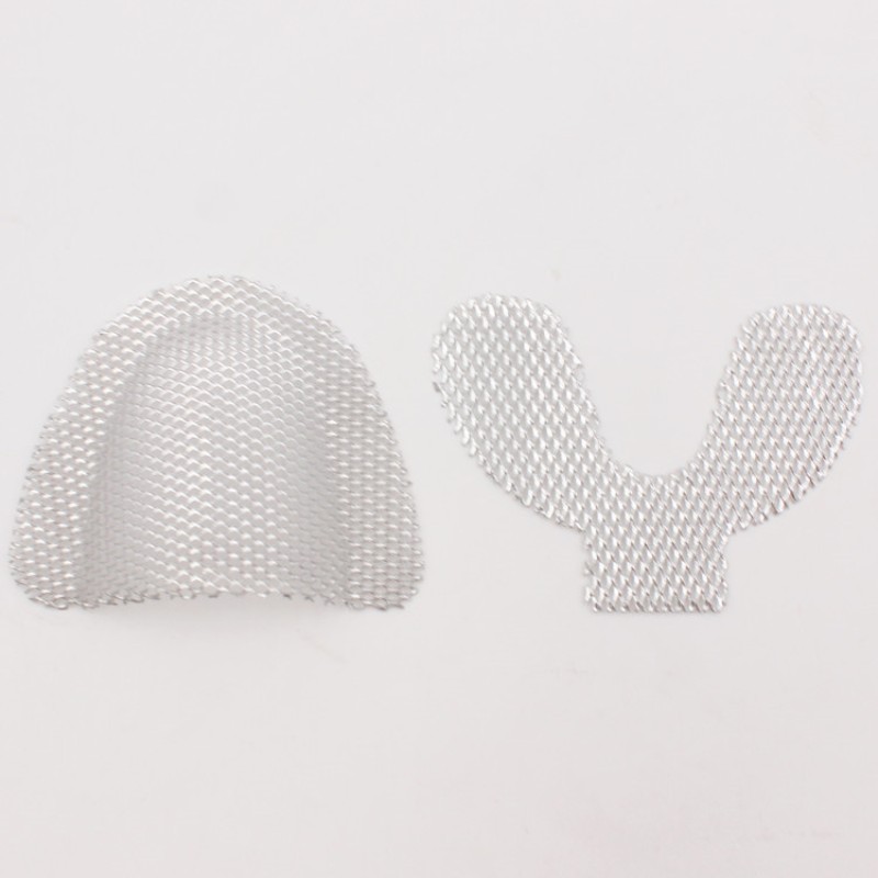 20 Pièces Maille De Renfort Palatal Dentaire Dorée - Renforcement Métal Pour Dentier Supérieur/Inférieur - Neuf