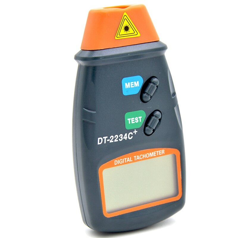 Digital Tachometer Rpm Meter Non-Contact 2.5Rpm-99999Rpm Lcd Display Speed Meter DT2234C Tester Speed RPM Counter