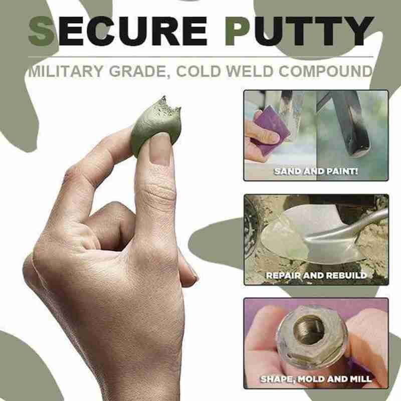Interactive Modeling Grey Putty 20 Ml for Modelers Household Building Supplies Repair Supplies