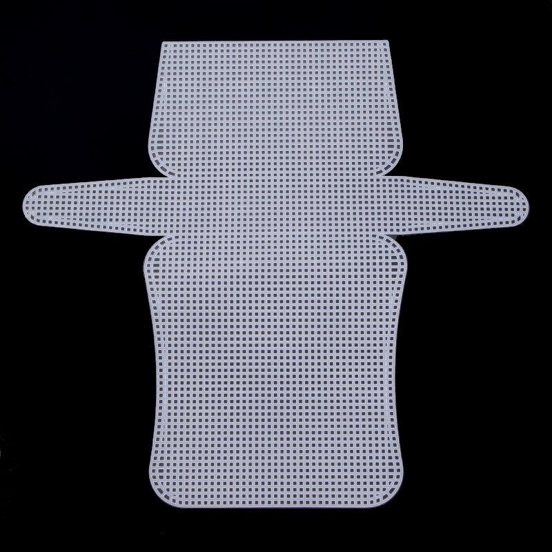 Auxiliary Embroidery Plastic Mesh Sheet Chenille Handcraft DIY Bag Accessories Easy Knit Helper Grid Messenger: Grid A-S