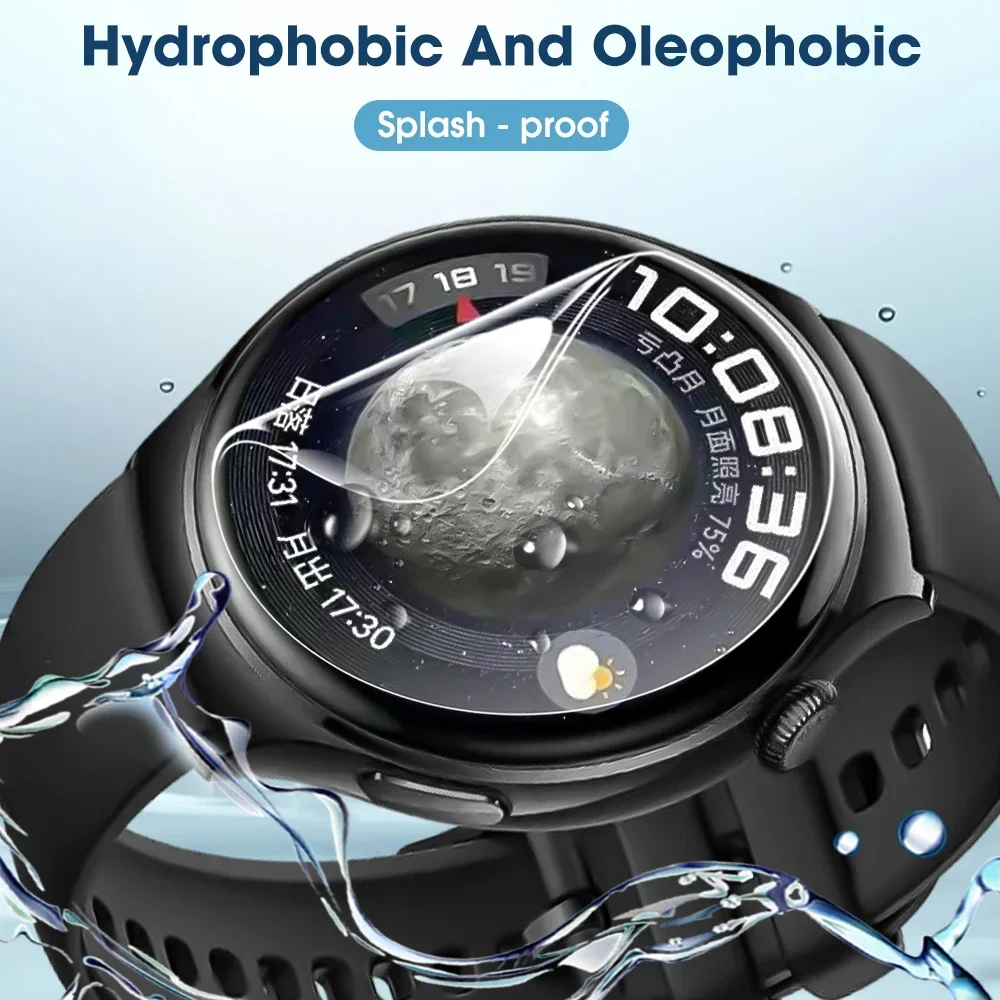 1-10pcs Hydrogel Film for Huawei WATCH 4 Soft TPU Screen Protectors for Huawei WATCH 4 Pro Smartwatch HD Protective Films