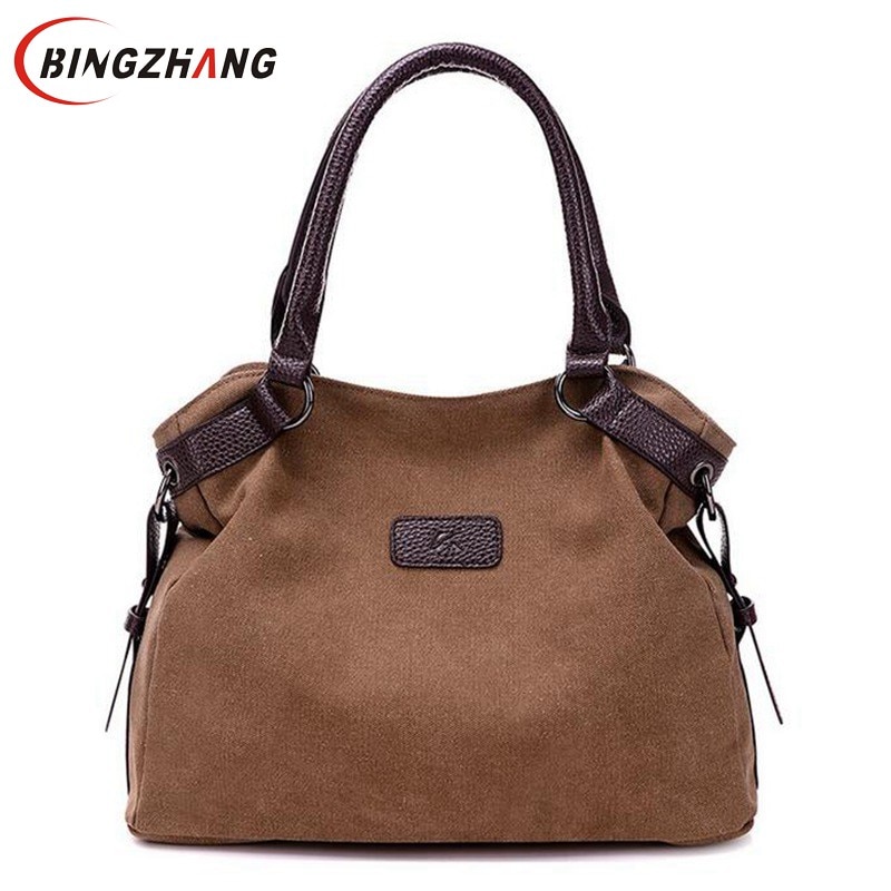 Marcas de lujo, bolsos de mano, bolso bandolera para mujer, bolso de gran capacidad, de lona, bandoleras casuales de viaje, L4-3110