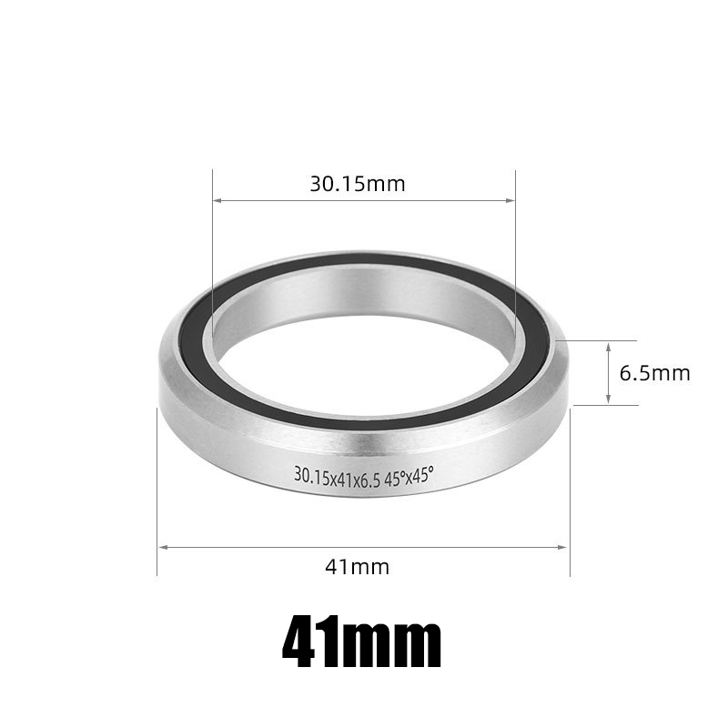 Bike Headset Bearings Sealed Head Tube Bearing Replacement Kit For Scooter Bicycle Semi-Integrated Integrated Angular Contact: WHITE