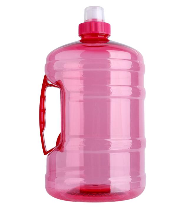 1L/2L Big Size Drink Water Bottle Large Capacity Water Bags Sports Cap Outdoor Travel Drink Kettle with Cap Gym Training: 2L Red