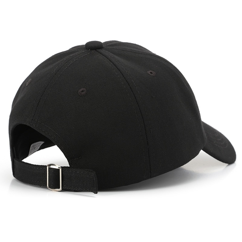 Baseballkeps i sleckton bomull för kvinnor och män avslappnad keps pappa hatt bokstäver broderade snapback hattar unisex