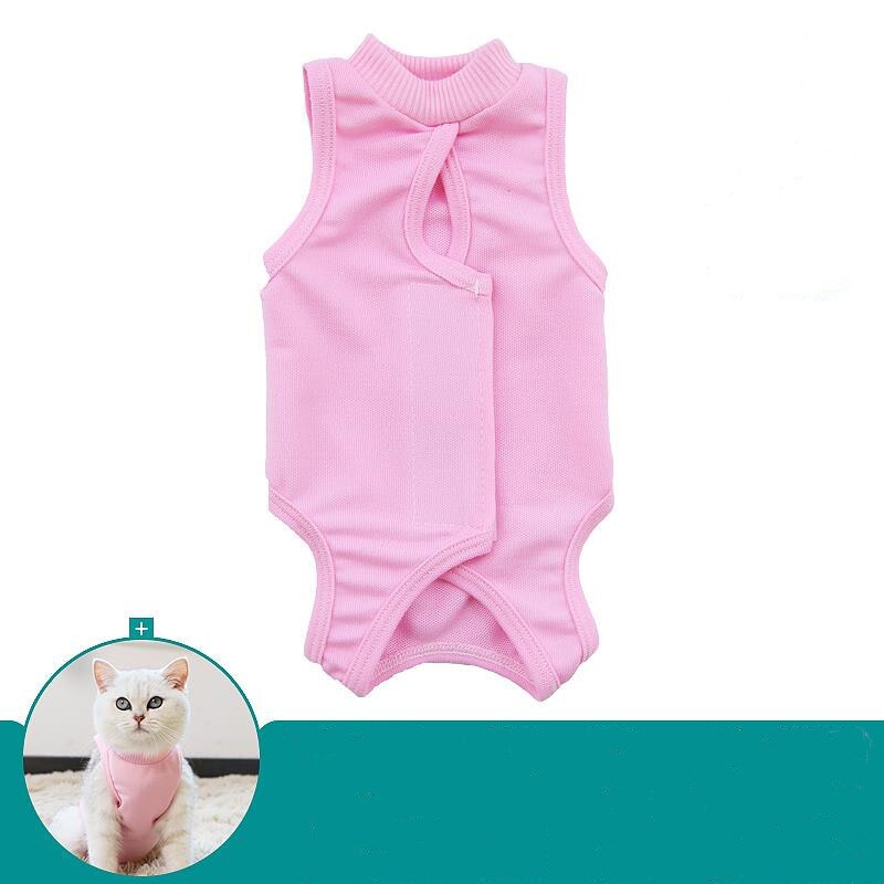 Pet Cats Sterilization Clothes, Cats Clothes,Cats Clothes After Weaning and Sterilization,weaning and Surgery Clothes for Cats