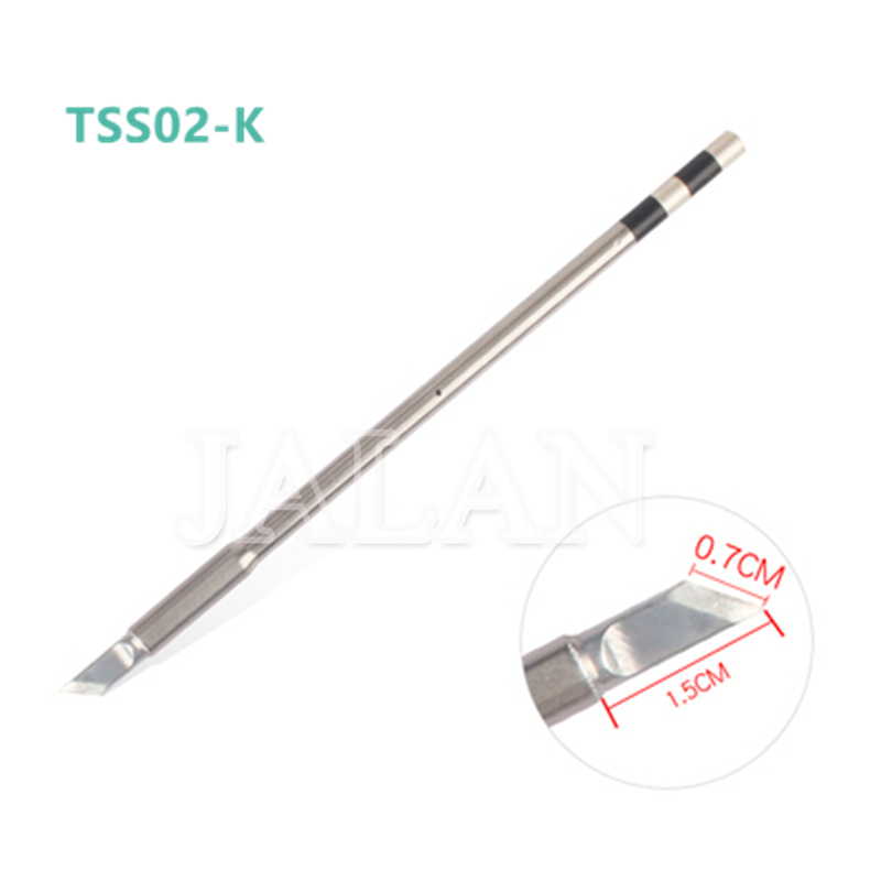 Quick TS1200A Elektrische Soldeerbout Tip Loodvrij Soldeerbout Tip Handvat Solderen Pen Tool TSS02 Sk K I J 2C 3C: K