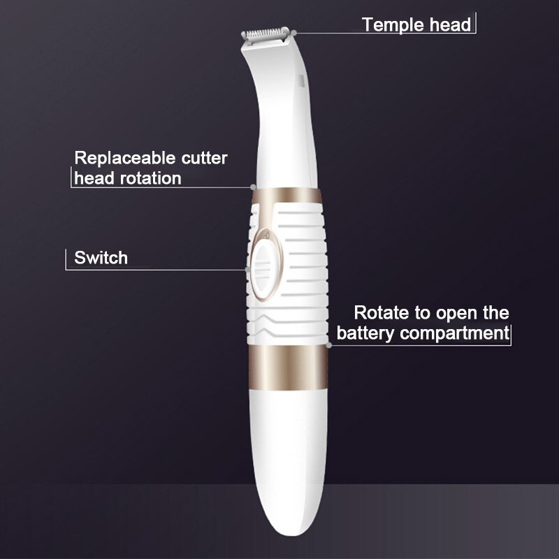 Tondeuse voor kleine gebieden, haar knippen, 3 in- in-1 scheerapparaat, tondeuse voor de neus, tondeuse voor het knippen van haar