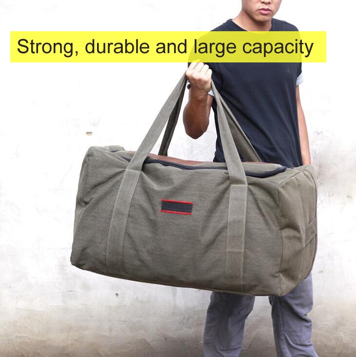 Grote Capaciteit Vrouwen Bagage Travel Plunjezakken Canvas Big Travel Tote Handtas Opvouwbare Reis Tas Bolsa Feminina Mannen Reistassen