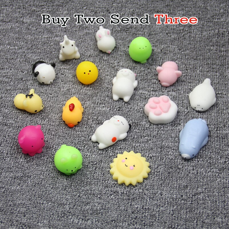 1pcs Squishy Slow Rising Sensory Toys for Children Kids Squeeze Toy Decompression Funny Soft Cartoon Cute Panda Christmas