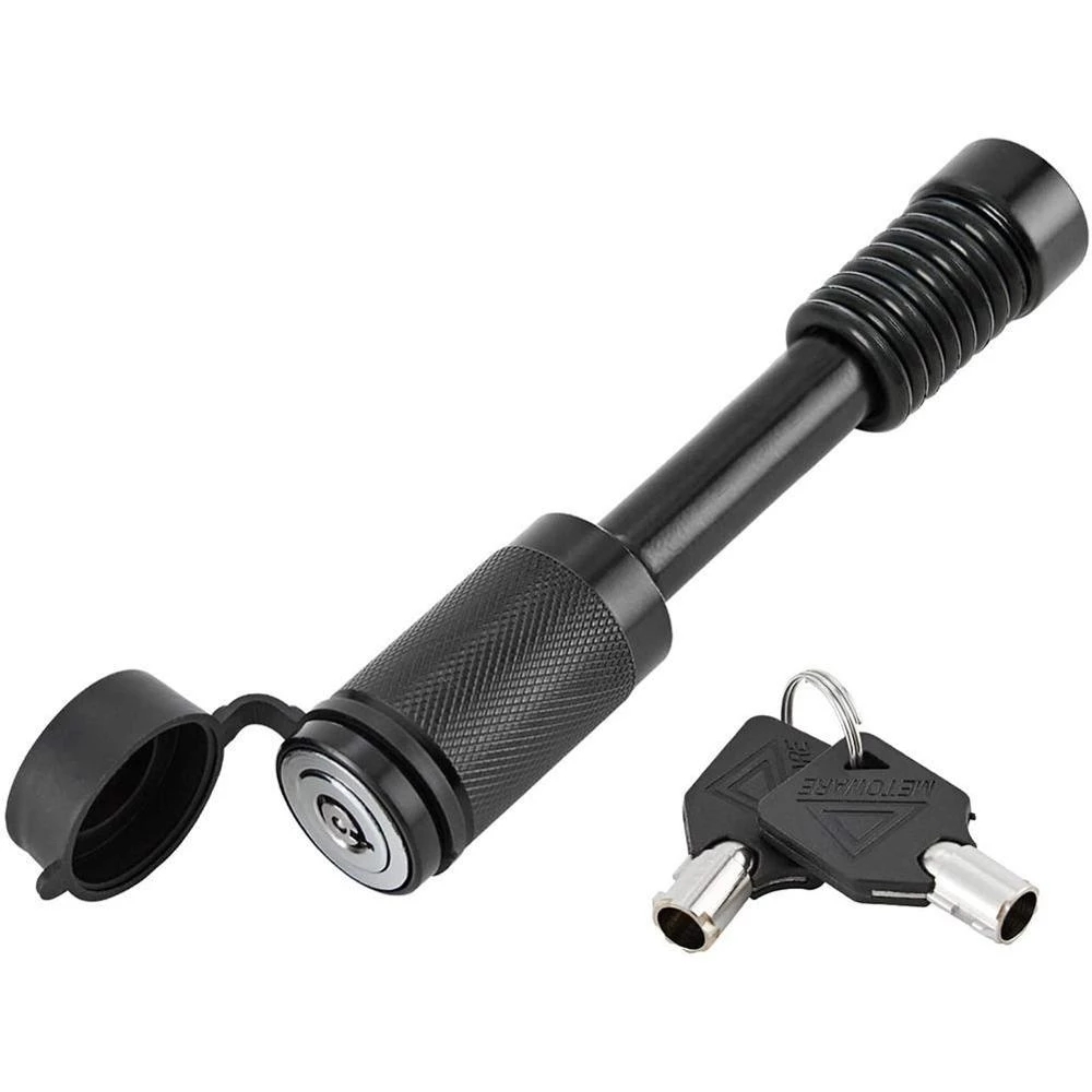 Upgrade 5/8 in Hitch Pin Lock w Keys for RV Truck Trailer Tow Receiver Universal Trailer Retractor Lock