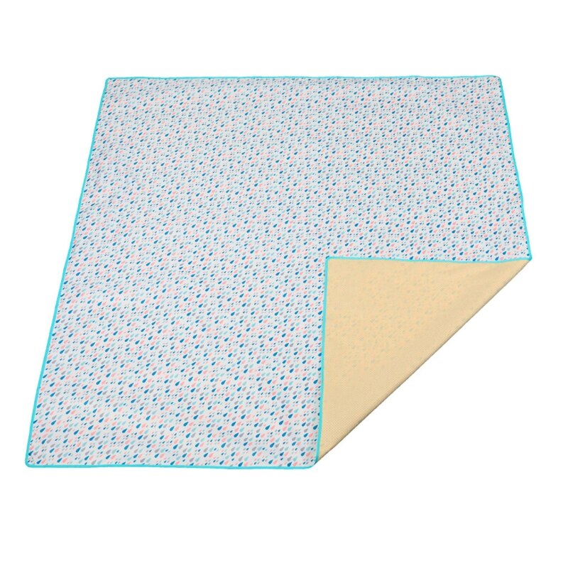 Tappetino spruzzata per sotto seggiolone/arti/mestieri tappetino per svezzamento lavabile impermeabile antiscivolo protezione per pavimento tappetino splat disordinato