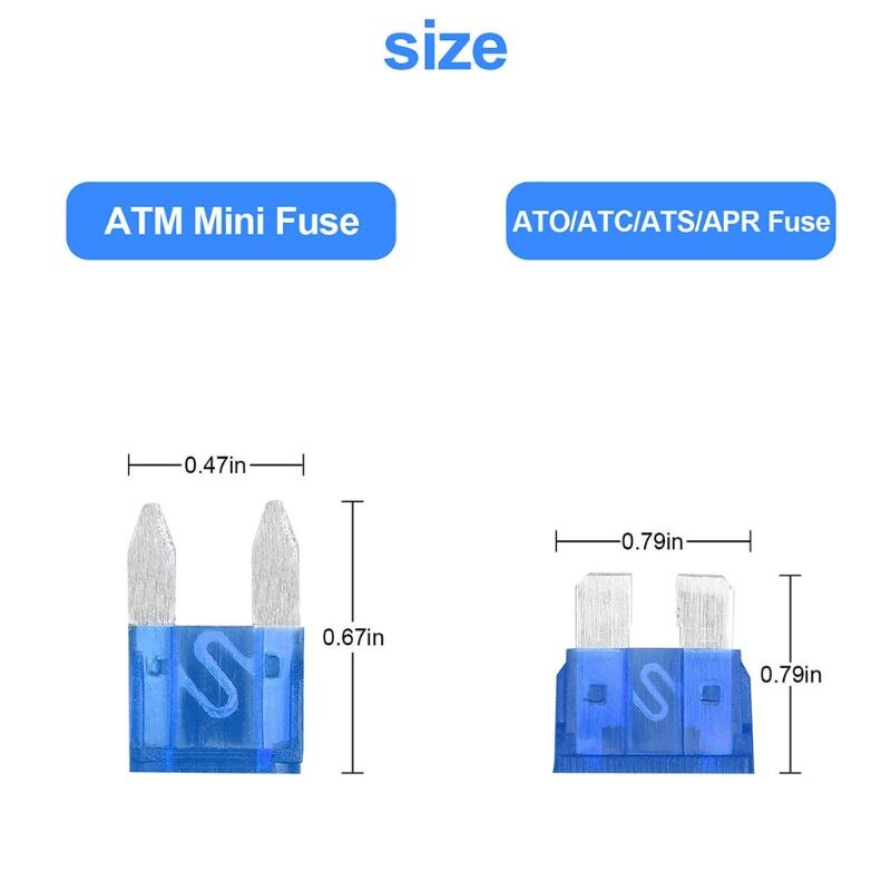 220Pcs Auto Blade Fuse Assortiment Kit Set Auto Truck Automotive Medium Kleine Zekering