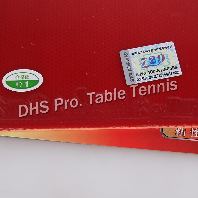Pinzas De goma para Tenis De Mesa, SUPER T Pimples originales De la amistad, esponja De Ping Pong, Tenis De Mesa, 729