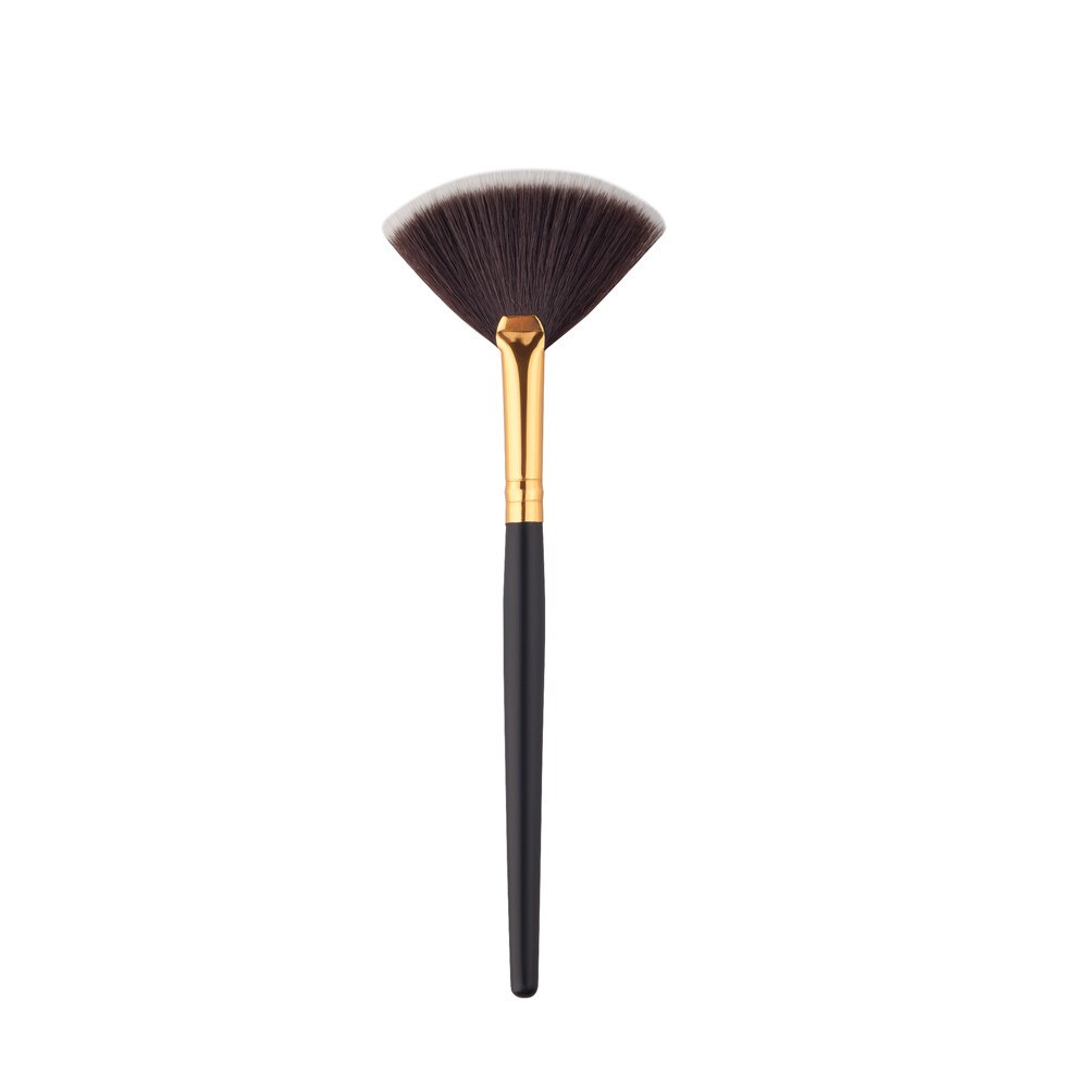 Populaire Fan Borstel Draagbare Slanke Make-Up Kwasten Foundation Blush Professionele Lash Fan Make Up Kwasten 1a03