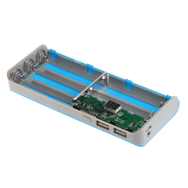 5x 18650 Li-Battery Charger LCD Display DIY Power Bank Case Flashlight External Box Whosale