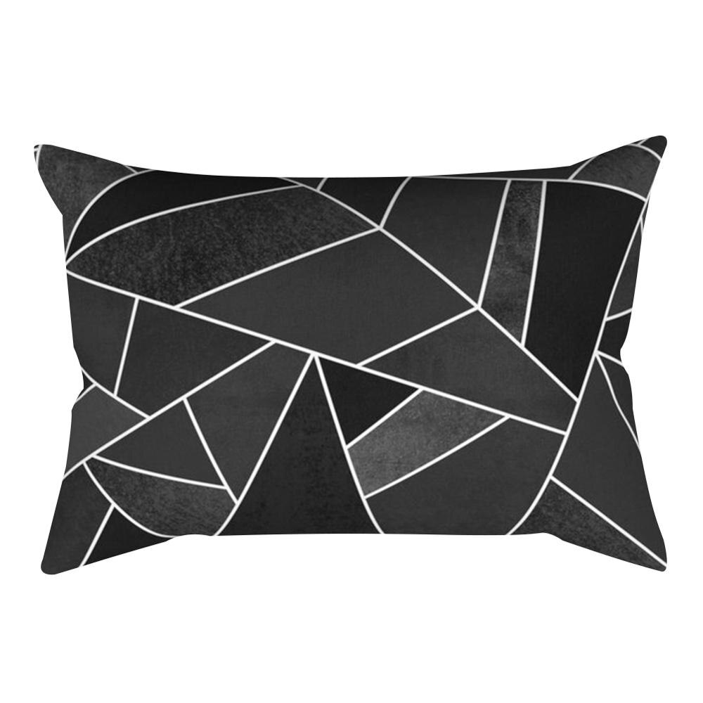 Geometrische streep rechthoekige kussensloop knuffel kussenhoes 30*50 cm woondecoratie slaapkamer woonkamer stijlvol